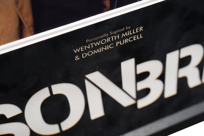 Prison Break Photograph Display Signed by Wentworth Miller Dominic Purcell - Memorabilia Framers Shop