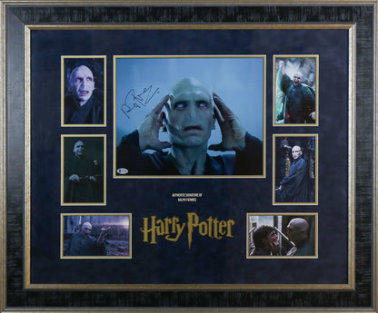 Ralph Fiennes, Harry Potter Signed 12x16 Photograph Framed Display - Memorabilia Framers Shop
