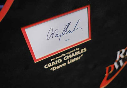 Red Dwarf Signed photo display by Danny John-Jules,Chris Barrie,Craig Charles, Robert Llewellyn - Memorabilia Framers Shop