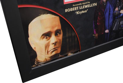 Red Dwarf Signed photo display by Danny John-Jules,Chris Barrie,Craig Charles, Robert Llewellyn - Memorabilia Framers Shop