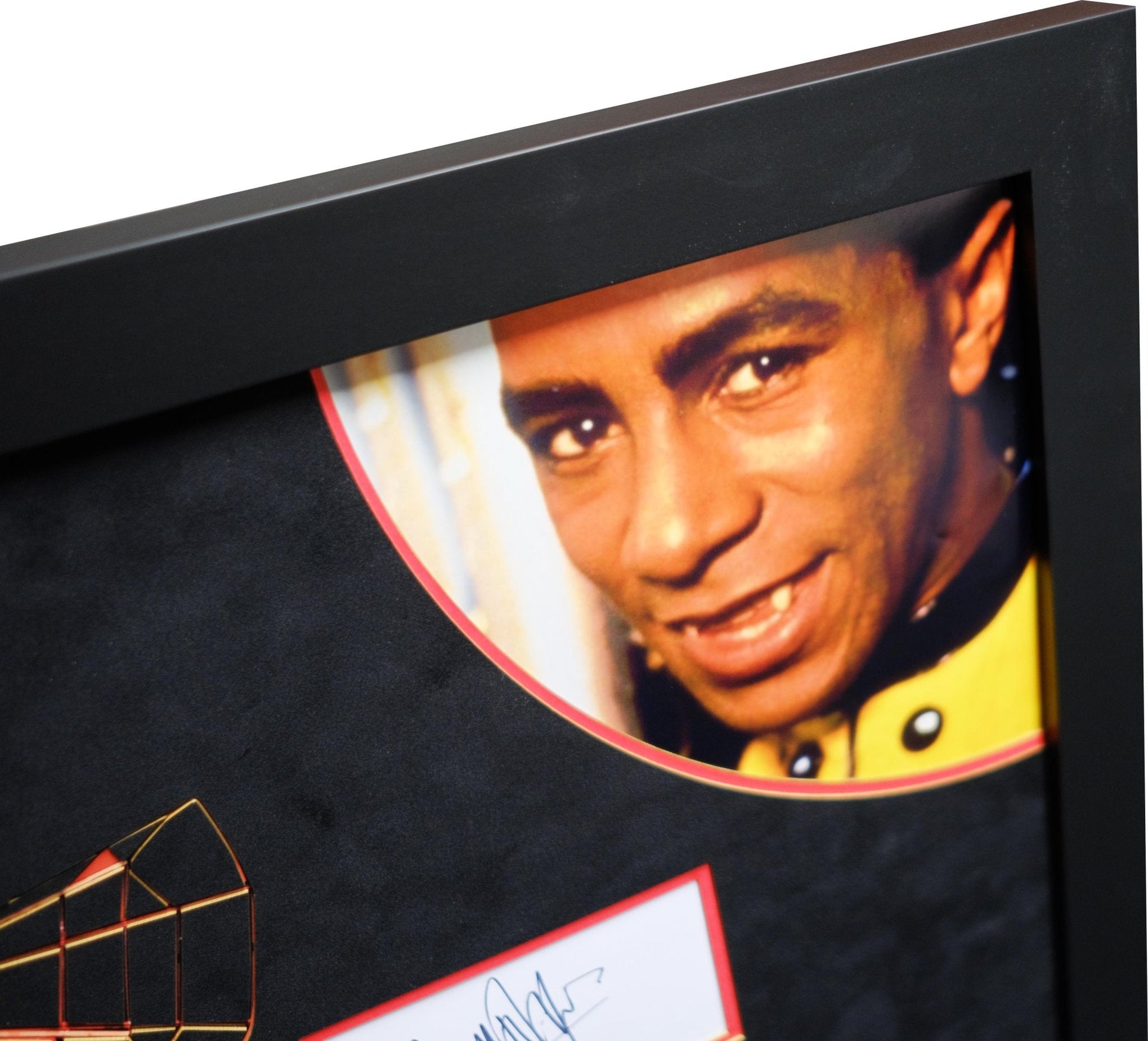 Red Dwarf Signed photo display by Danny John-Jules,Chris Barrie,Craig Charles, Robert Llewellyn - Memorabilia Framers Shop