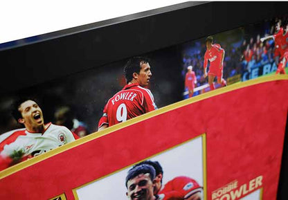 Robbie Fowler signed White card Liverpool F.C. - Memorabilia Framers Shop