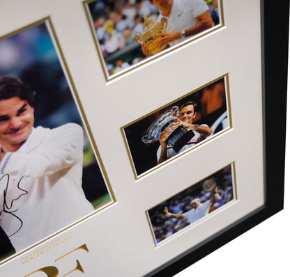 Roger Federer Signed Photo Display - Memorabilia Framers Shop