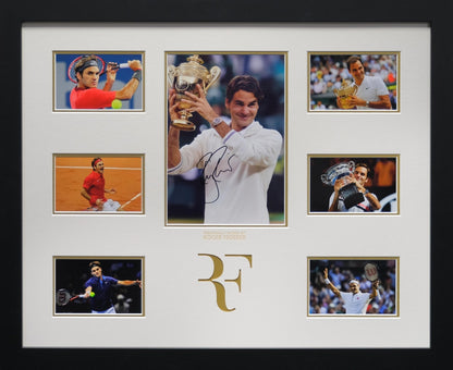 Roger Federer Signed Photo Display - Memorabilia Framers Shop