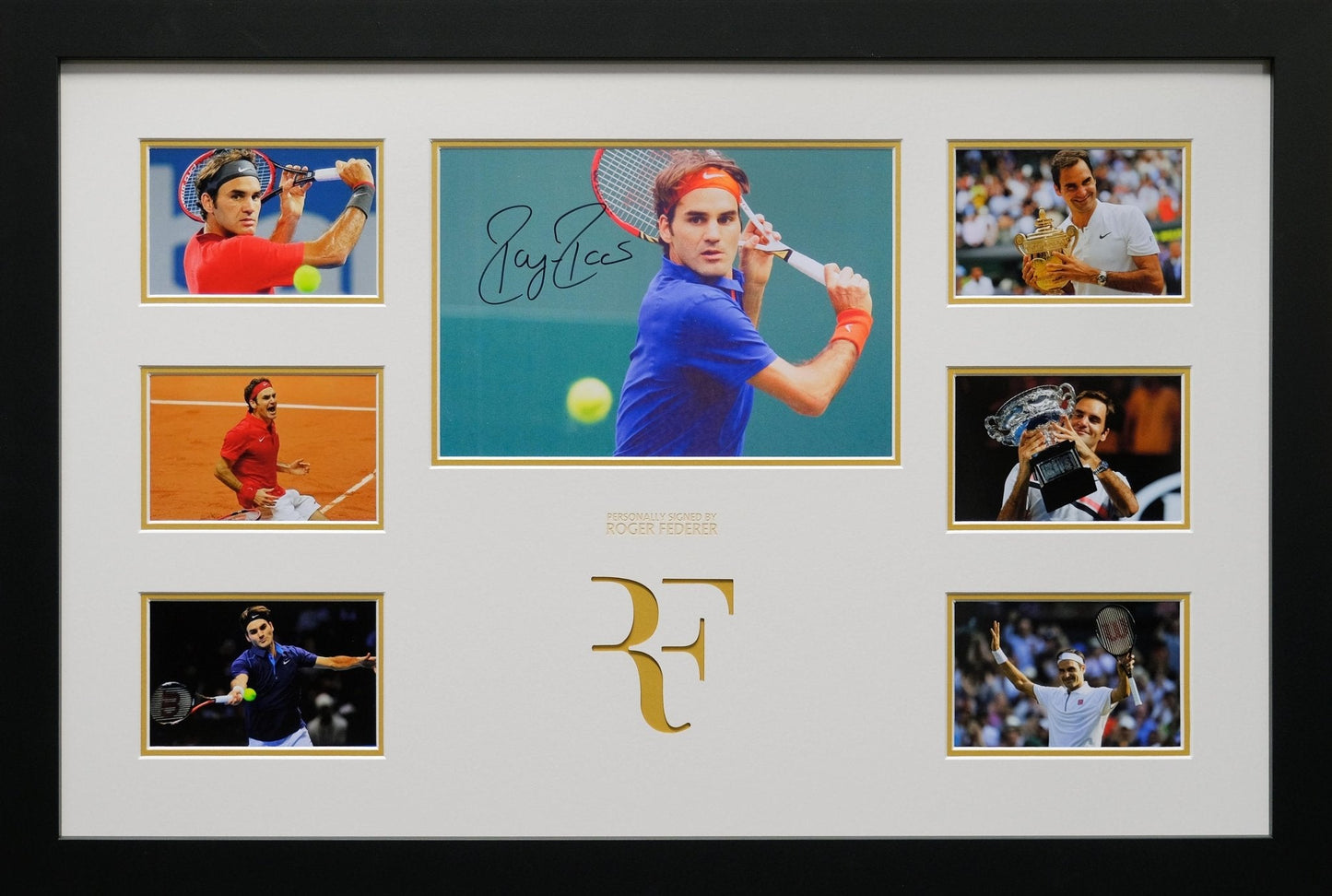 Roger Federer Signed Photo Display - Memorabilia Framers Shop