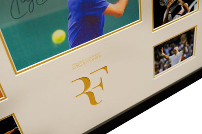 Roger Federer Signed Photo Display - Memorabilia Framers Shop