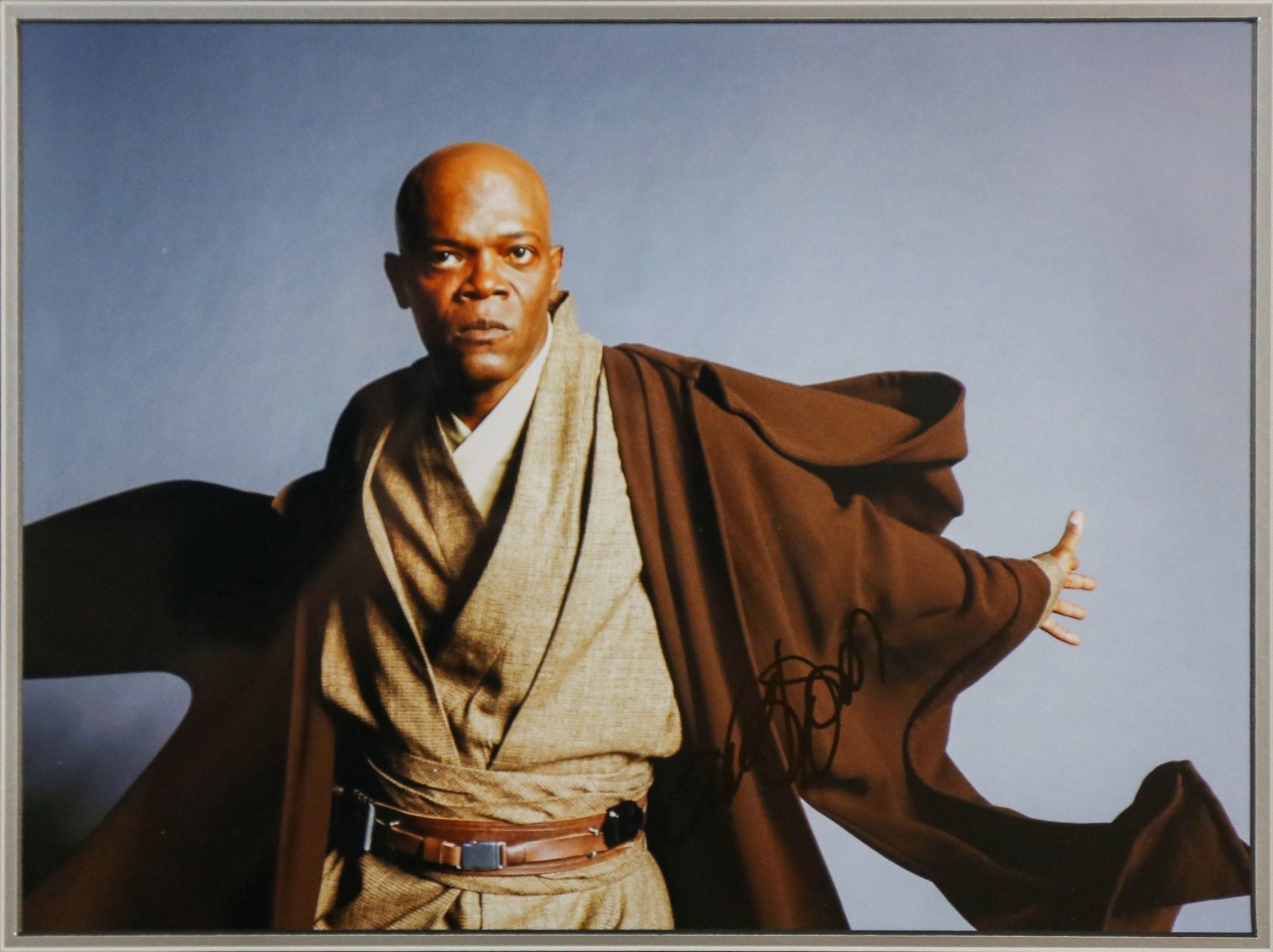 Samuel L jackson, Star Wars Signed 12x8 Photograph Framed Display - Memorabilia Framers Shop