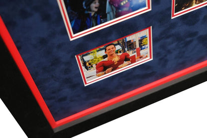 Shazam Multi Signed Photograph Display Signed by Zachary Levi - Memorabilia Framers Shop