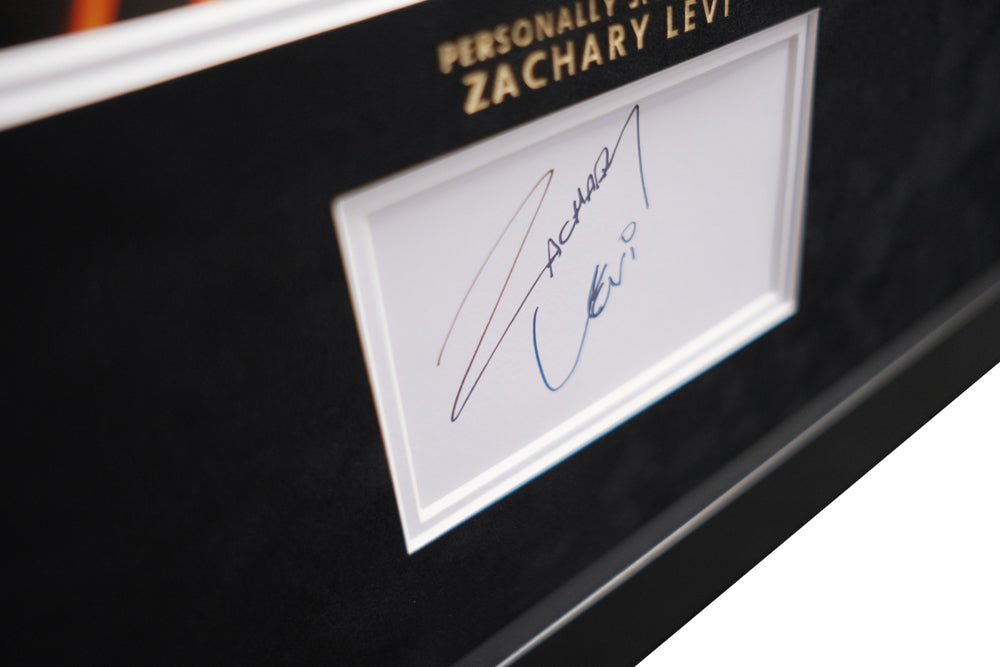 Shazam signed by Zachary Levi - Memorabilia Framers Shop
