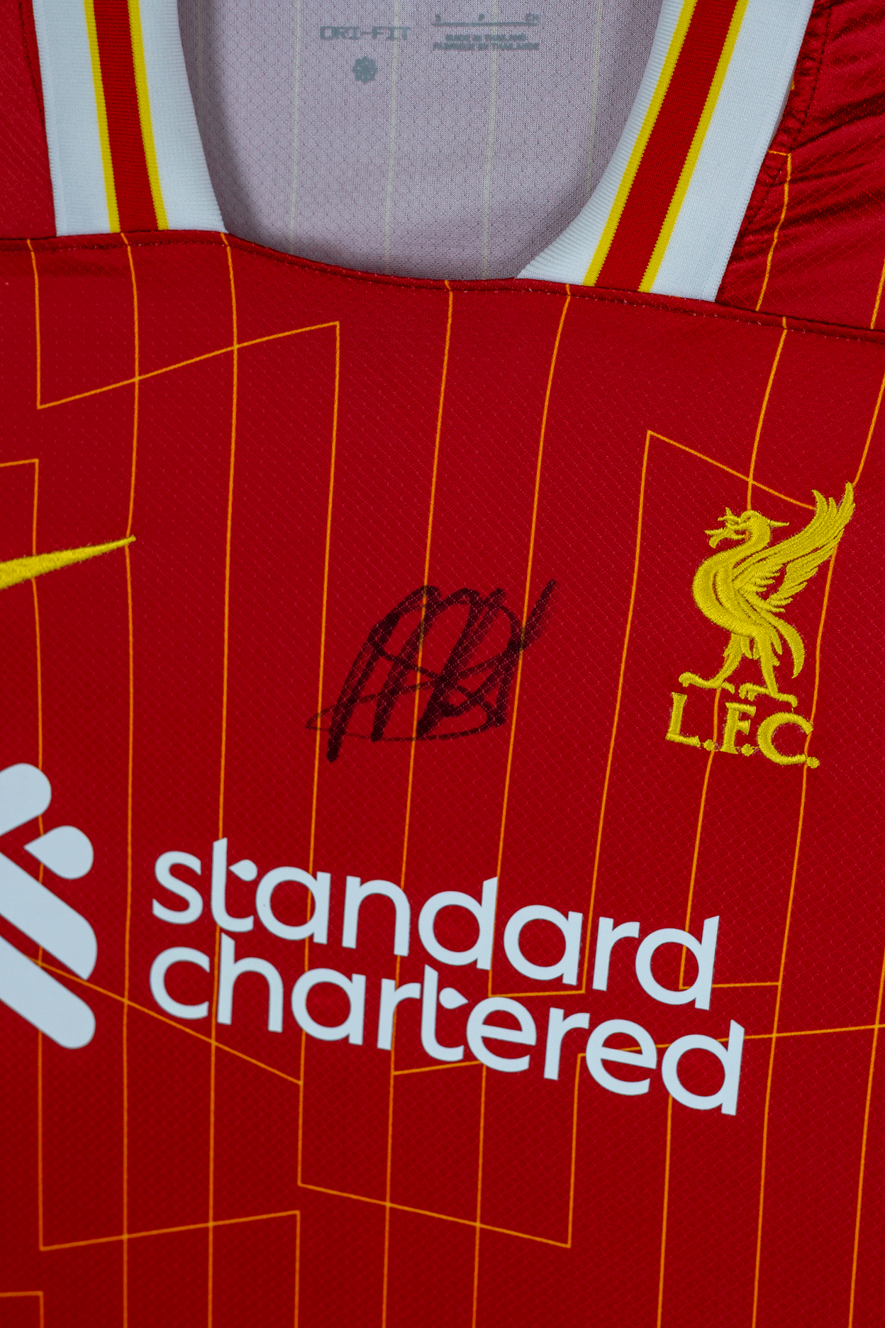 Arne Slot Signed Liverpool Football Shirt
