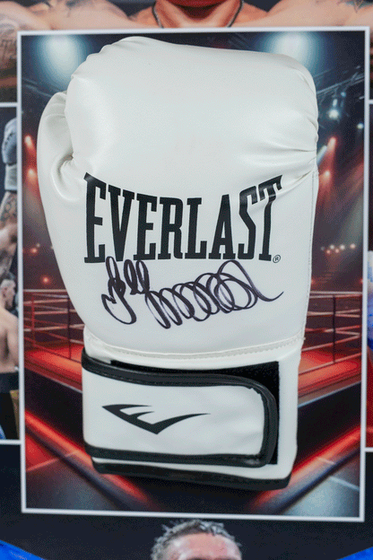 Usyk Signed Glove Framed Display