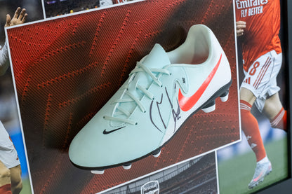 Martin Ødegaard Signed Boot Arsenal Display
