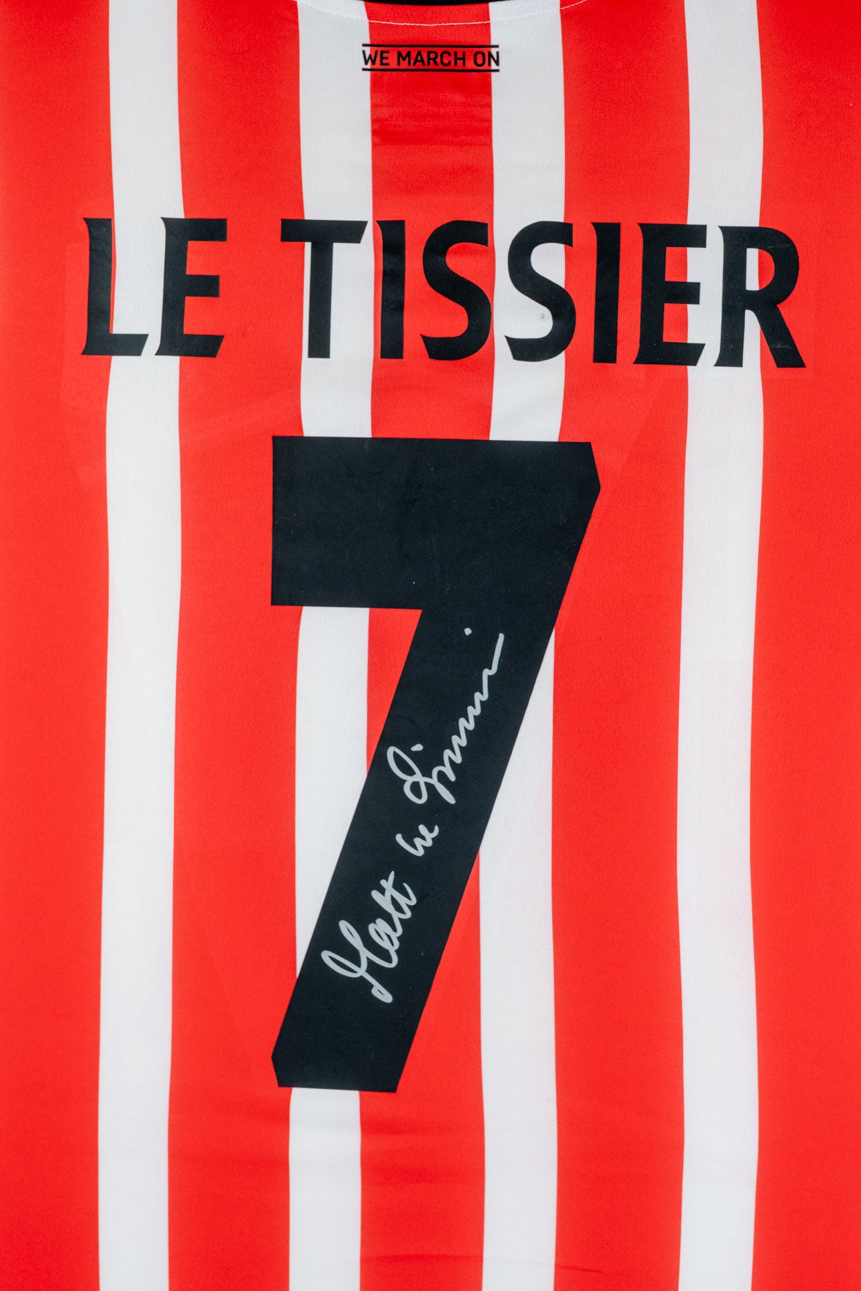 Matt Le Tissier Shirt Framed Display