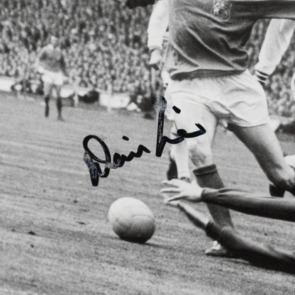 Denis Law Signed Photograph