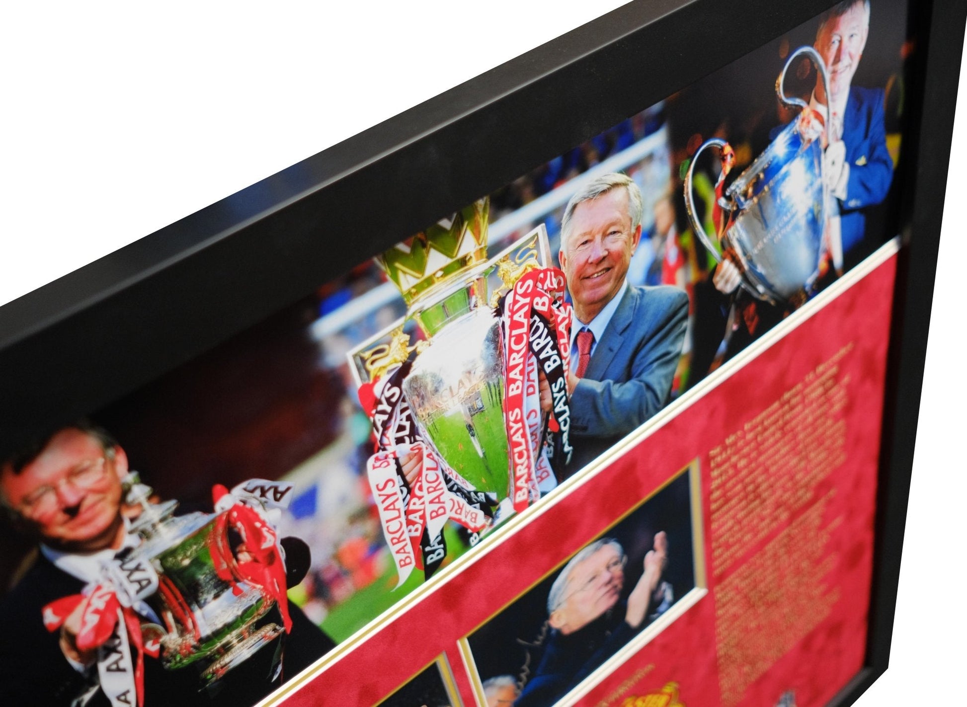 Sir Alex Ferguson signed Biography Manchester United - Memorabilia Framers Shop