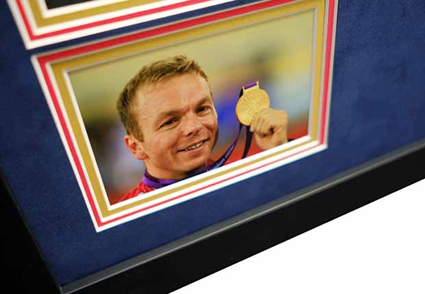 Sir Chris Hoy signed Olympic shirt team GB - Memorabilia Framers Shop
