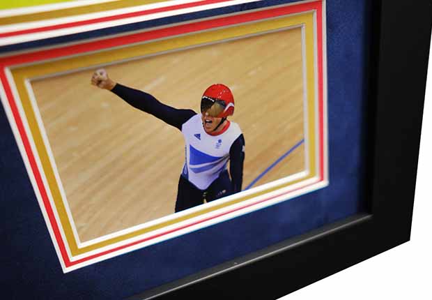 Sir Chris Hoy signed Olympic shirt team GB - Memorabilia Framers Shop