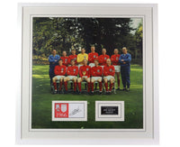 Sir Geoff Hurst Worldcup winners 1966 signed whitecard - Memorabilia Framers Shop
