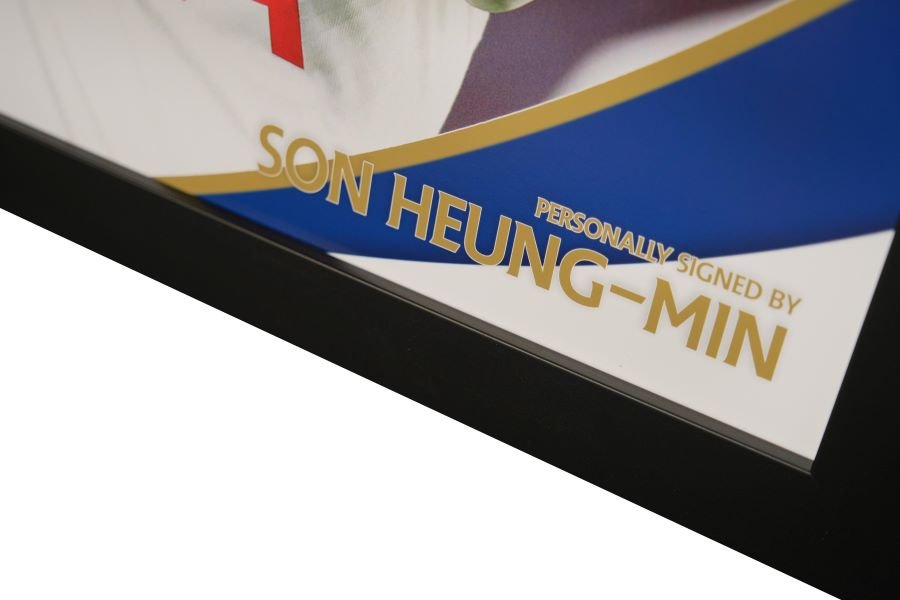 Son Heung-Min Signed Tottenham Hotspur Boot Framed Display - Memorabilia Framers Shop