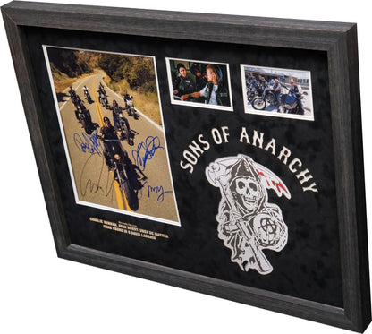 Sons of Anarchy Multi Signed Photograph Display - Memorabilia Framers Shop
