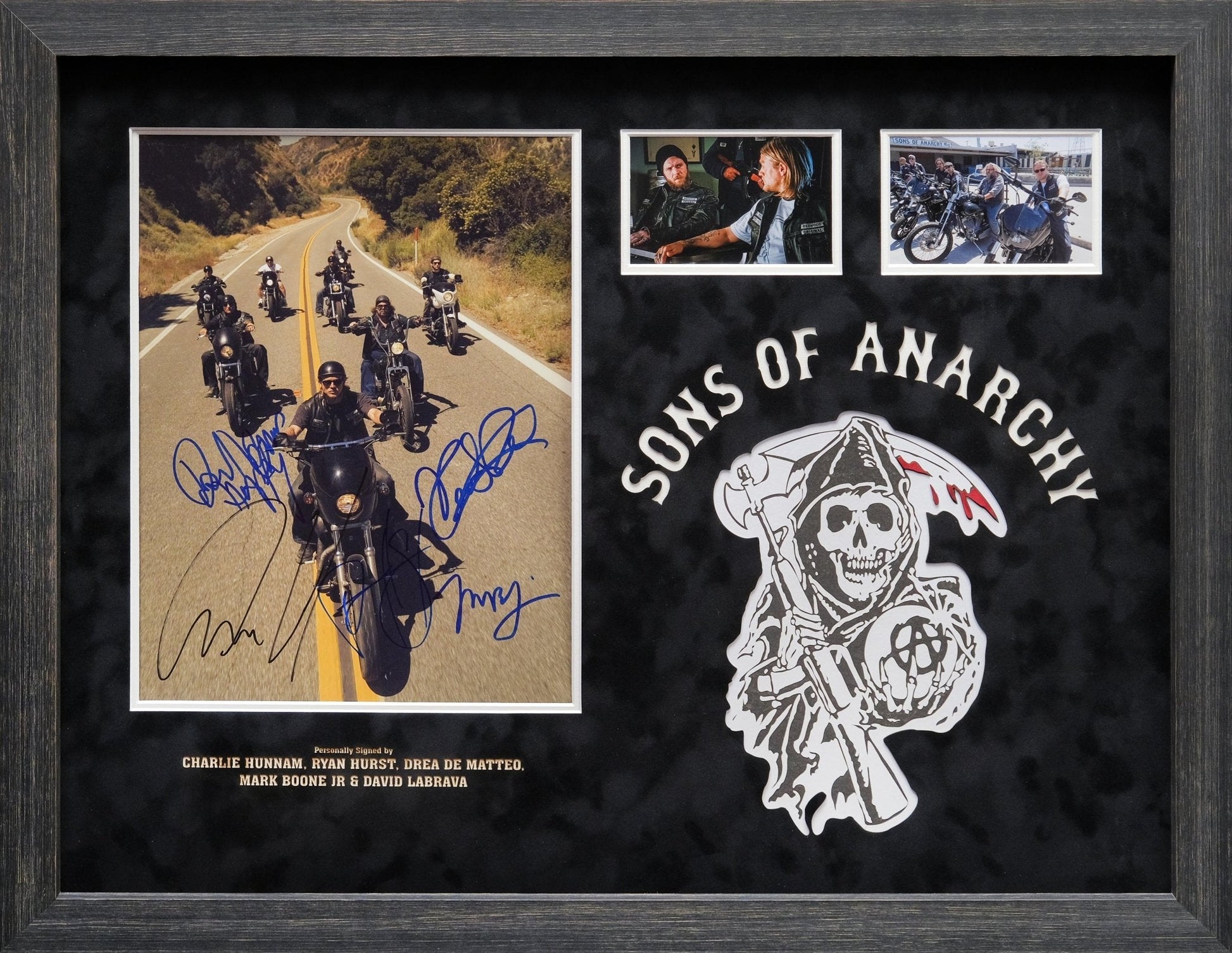 Sons of Anarchy Multi Signed Photograph Display - Memorabilia Framers Shop