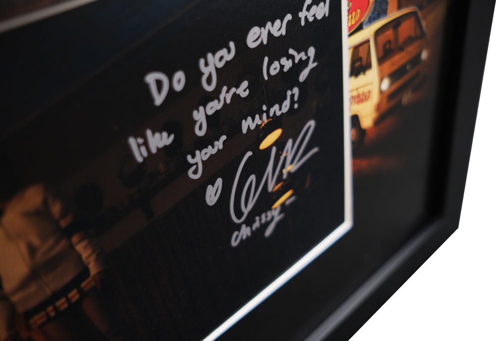 Stranger Things Framed Display Signed by Grace Van Dien - Memorabilia Framers Shop