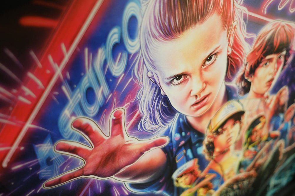 Stranger Things Framed Display Signed by Noah Schnapp - Memorabilia Framers Shop