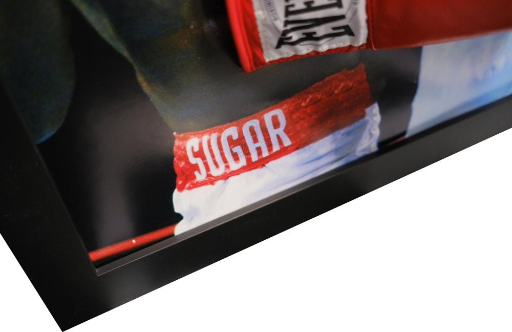 Sugar Ray Leonard Signed Glove - Memorabilia Framers Shop