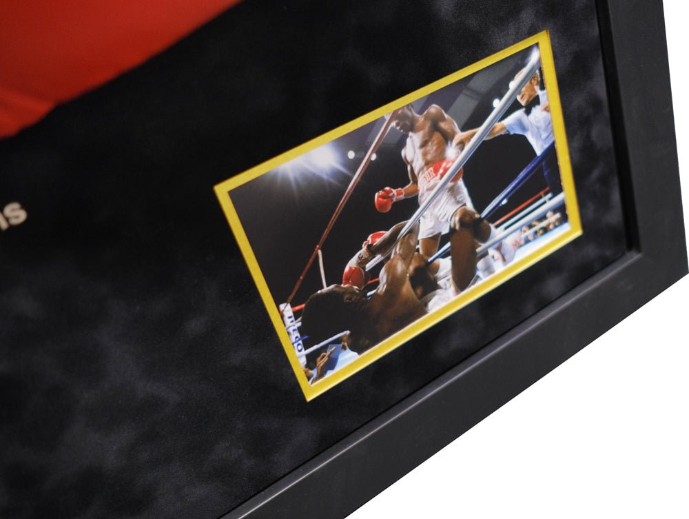 Sugar Ray Leonard VS Thomas Hearns - Memorabilia Framers Shop