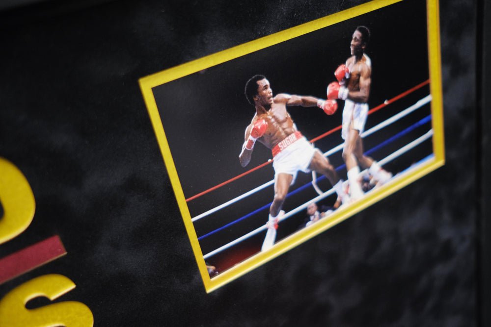 Sugar Ray Leonard VS Thomas Hearns - Memorabilia Framers Shop