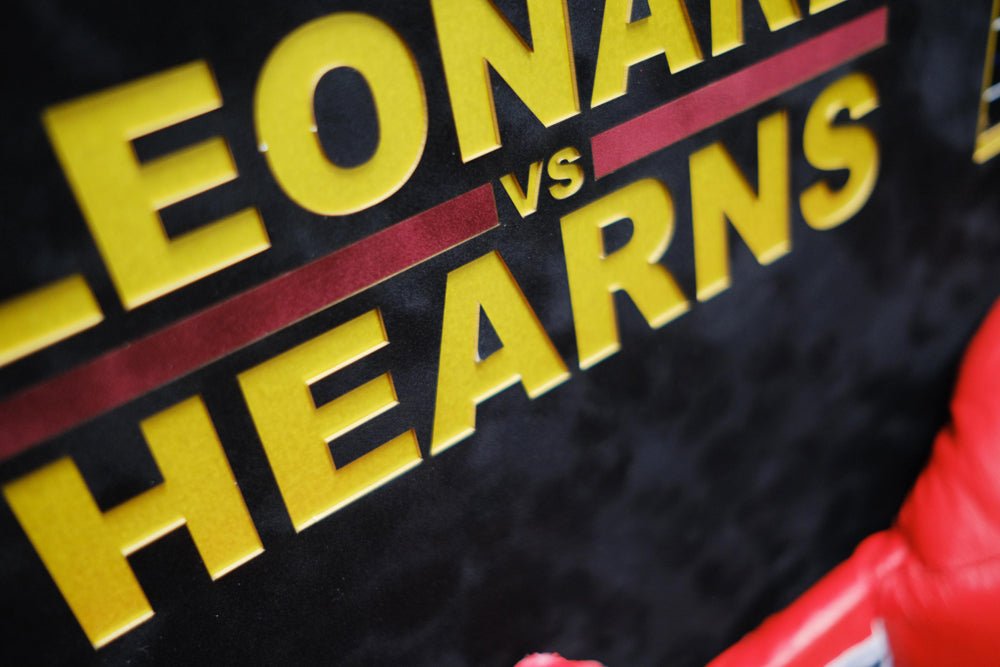 Sugar Ray Leonard VS Thomas Hearns - Memorabilia Framers Shop
