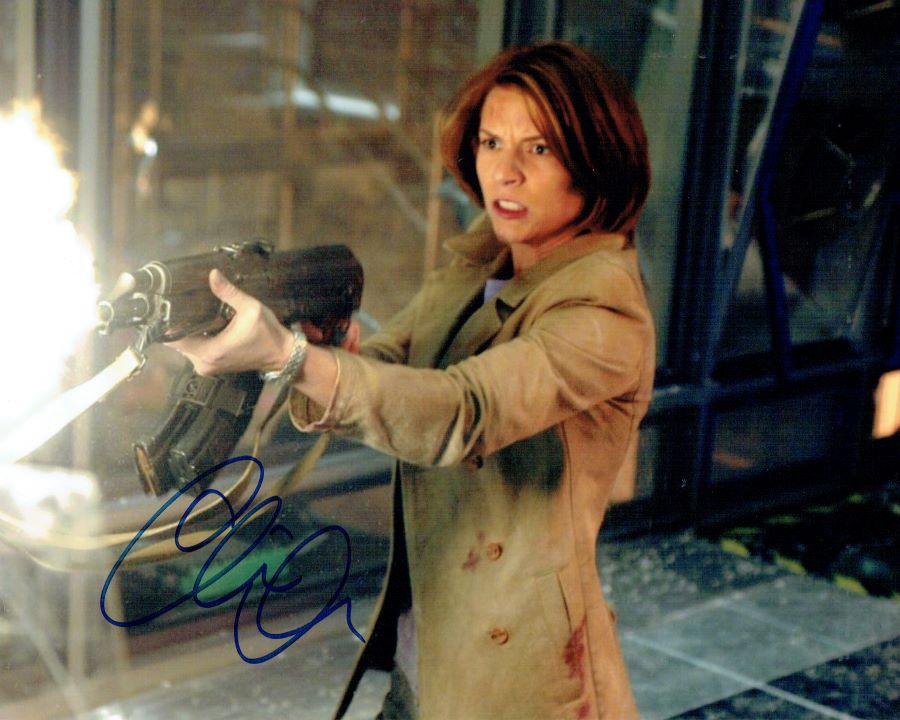Terminator Photograph Framed Display Signed by Clare Danes - Memorabilia Framers Shop