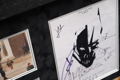 The Dark Night Rises Poster Display Signed by Cast - Memorabilia Framers Shop