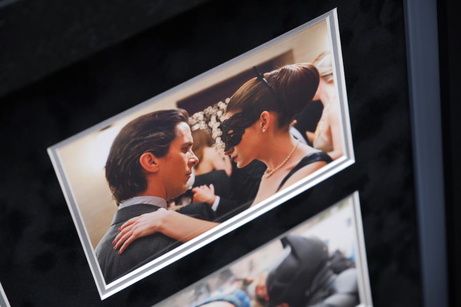 The Dark Night Rises Poster Display Signed by Cast - Memorabilia Framers Shop