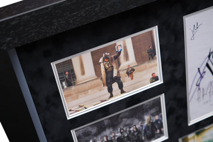 The Dark Night Rises Poster Display Signed by Cast - Memorabilia Framers Shop