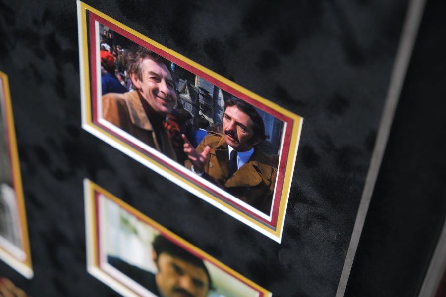 The Exorcist Signed Photograph by Blair and Blatty Framed Display - Memorabilia Framers Shop