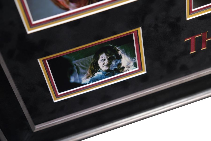 The Exorcist Signed Photograph by Blair and Blatty Framed Display - Memorabilia Framers Shop