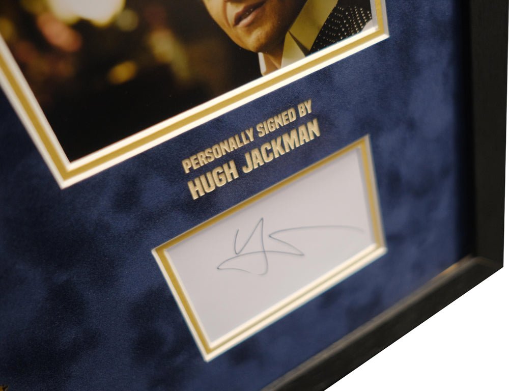 The Greatest Showman signed by Hugh Jackman - Memorabilia Framers Shop