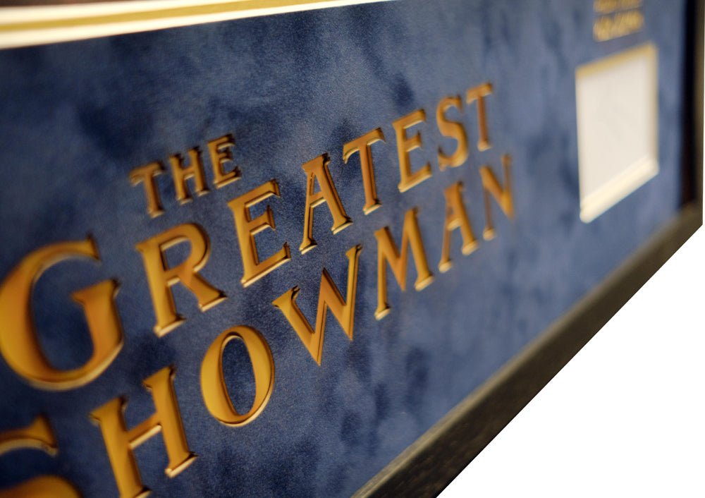The Greatest Showman signed by Hugh Jackman - Memorabilia Framers Shop