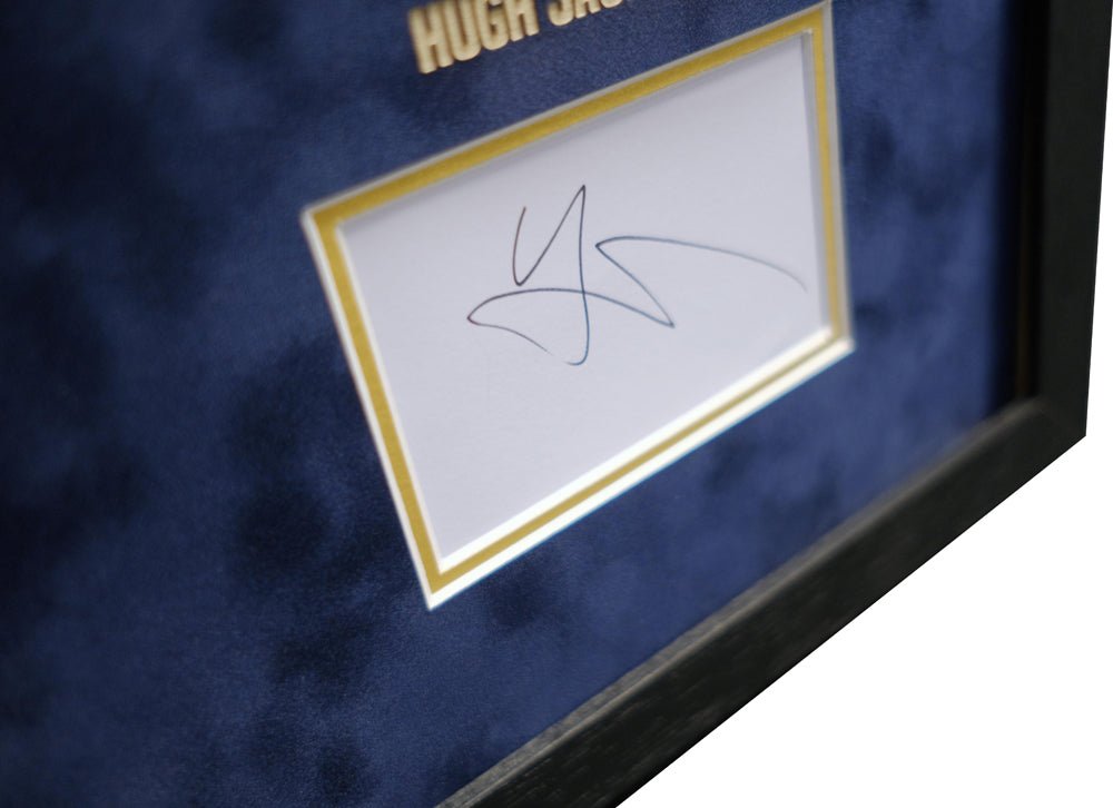 The Greatest Showman signed by Hugh Jackman - Memorabilia Framers Shop