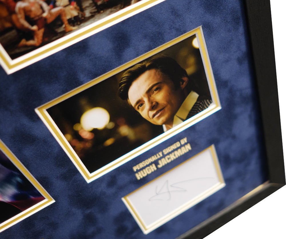 The Greatest Showman signed by Hugh Jackman - Memorabilia Framers Shop