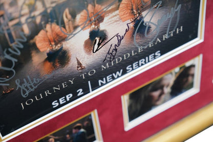 The Lord of the Rings Rings of Power Multi Signed Film Poster - Memorabilia Framers Shop