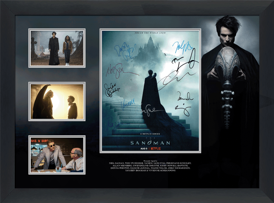 The Sandman Netflix Cast Signed 11x14 Poster - Memorabilia Framers Shop