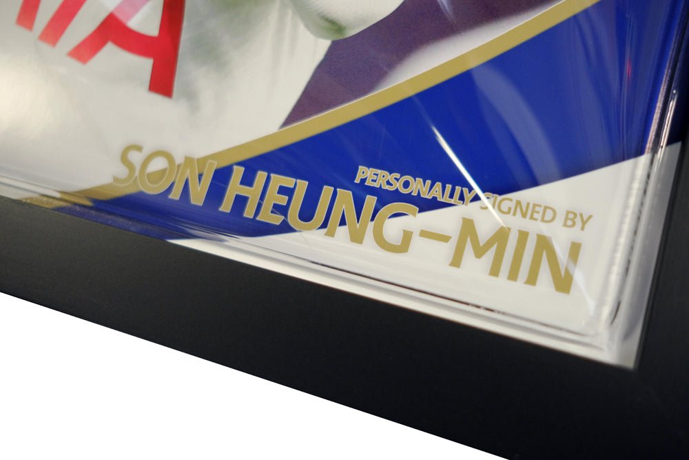 Tottenham boot signed by Son Heung-Min - Memorabilia Framers Shop