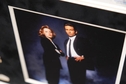 X Files Photograph Framed Display Signed by Gillian Anderson - Memorabilia Framers Shop