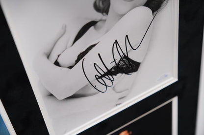 X Files Photograph Framed Display Signed by Gillian Anderson - Memorabilia Framers Shop